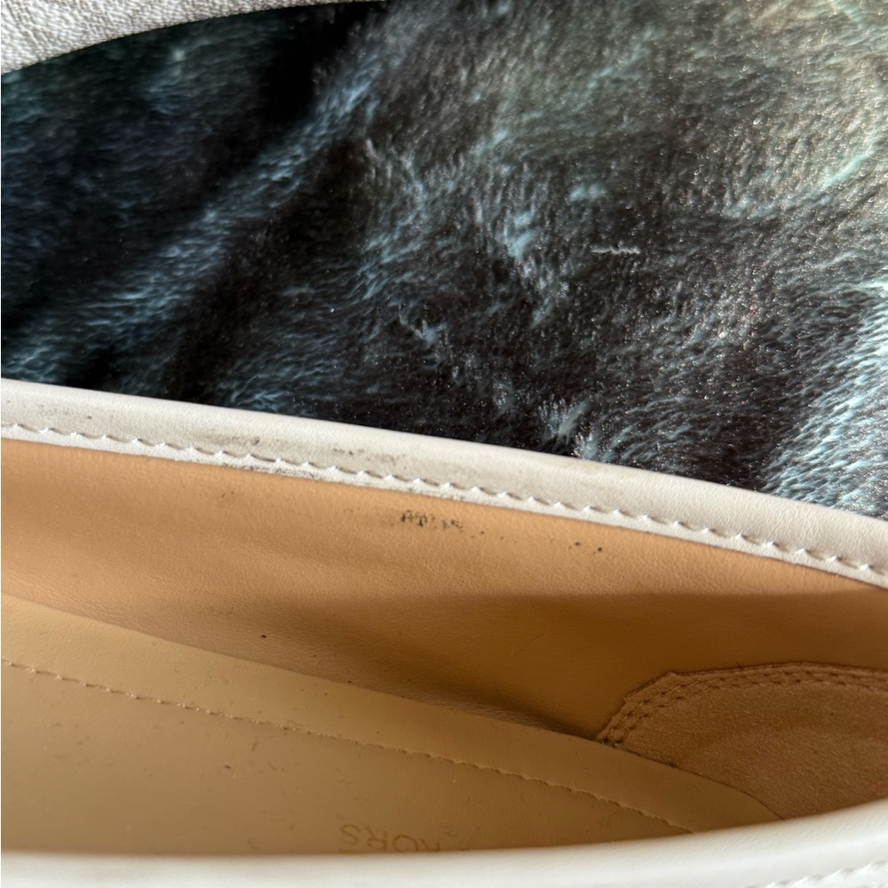 Michael Kors Gray Flats with Gold Logo - Picture 4 of 4